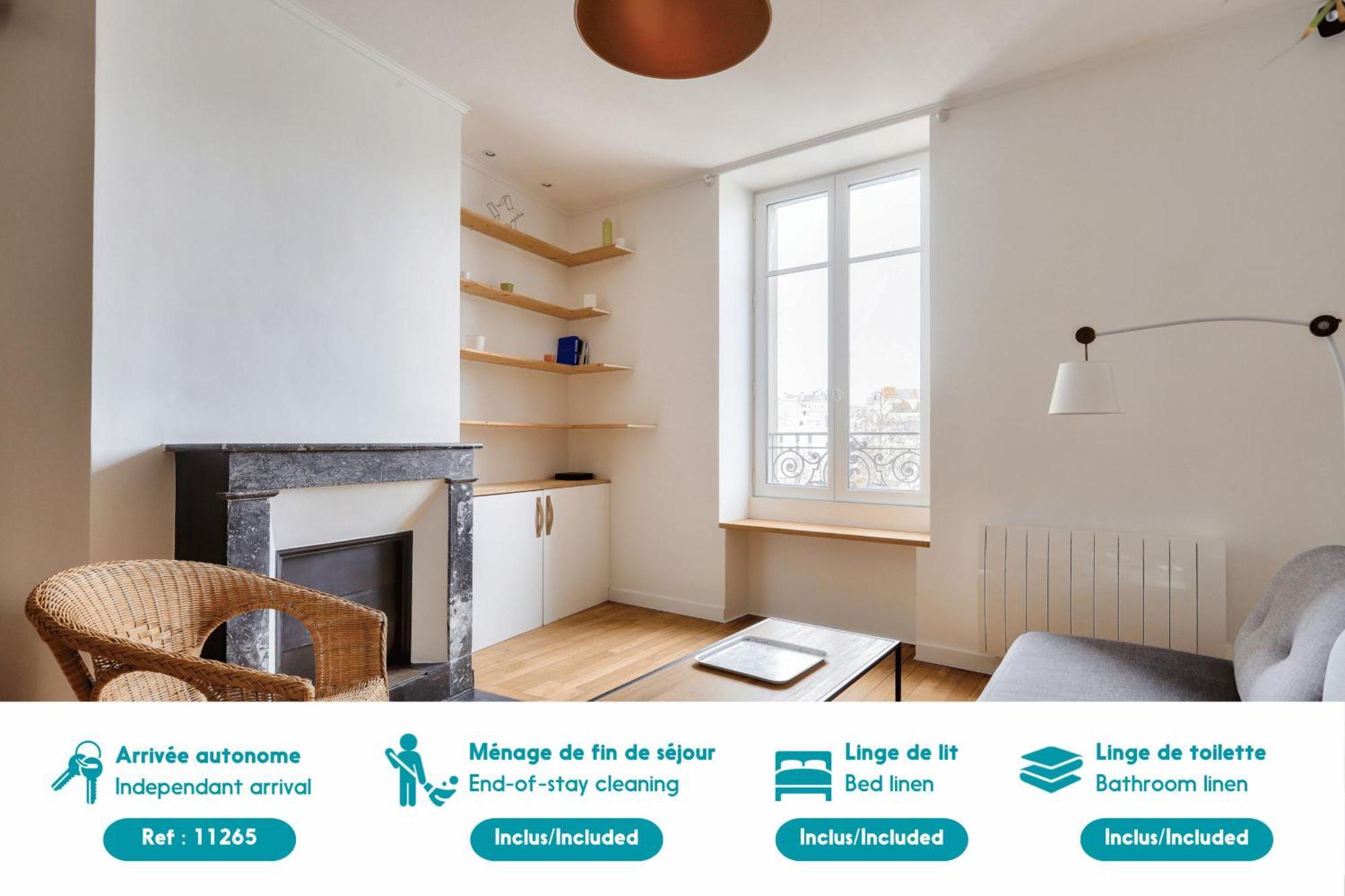 Plein Centre De Nantes : Appartement Pour 4 Екстер'єр фото